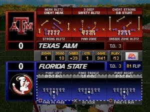 NCAA Football 2000 Gameplay (PlayStation)