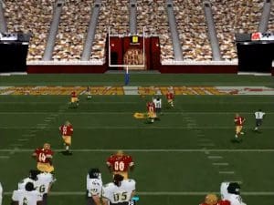 NCAA Football 2001 Gameplay (PlayStation)