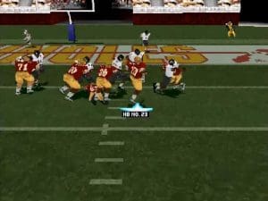 NCAA Football 2001 Gameplay (PlayStation)