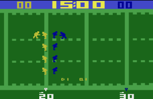 NFL Football Gameplay (Atari 2600)