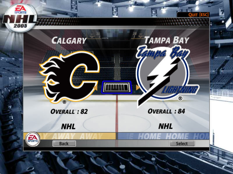 NHL 2005 Gameplay (Windows)
