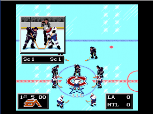 NHL '94 Gameplay (Genesis)