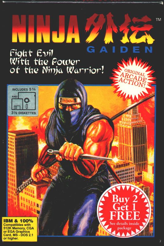 Ninja Gaiden Game Cover