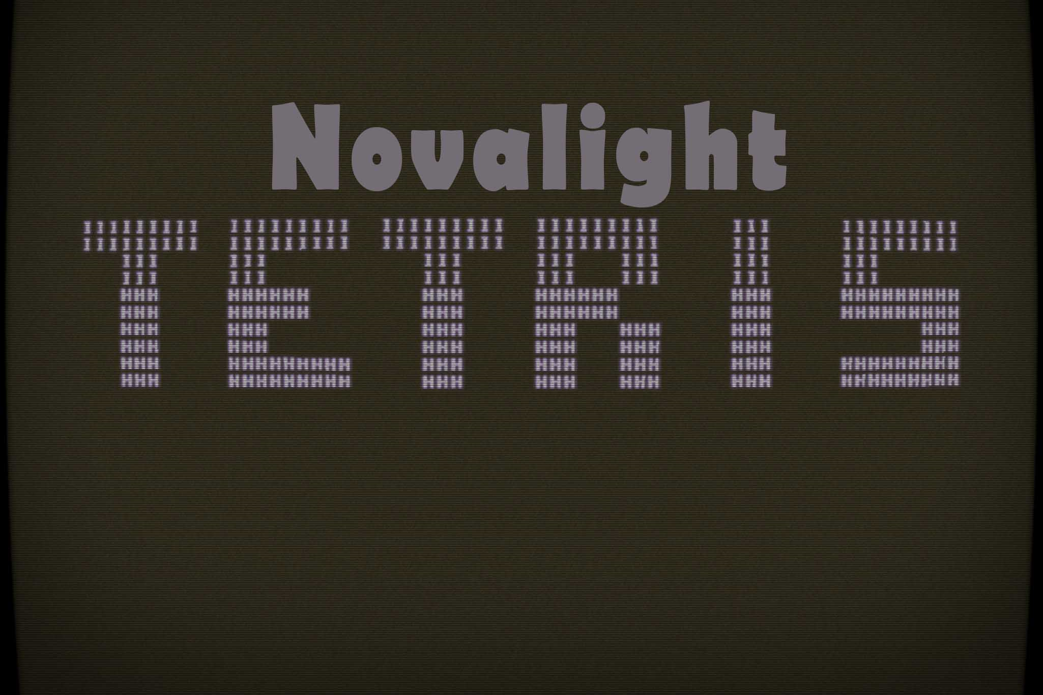 Novalight Tetris Game Cover