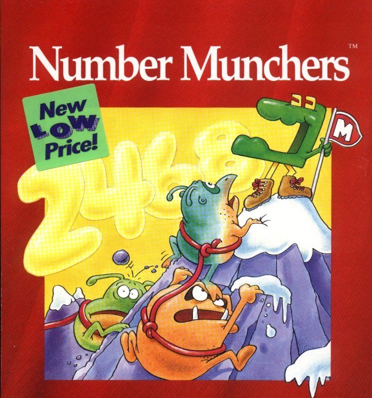 Number Munchers Game Cover