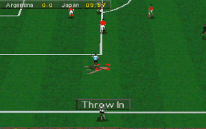 Olympic Soccer Gameplay (DOS)