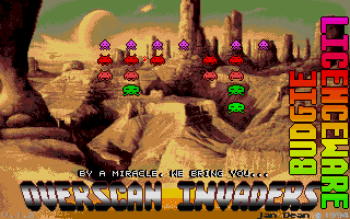 Overscan Invaders Game Cover