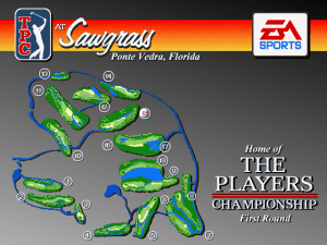 PGA Tour Golf 486 Gameplay (DOS)