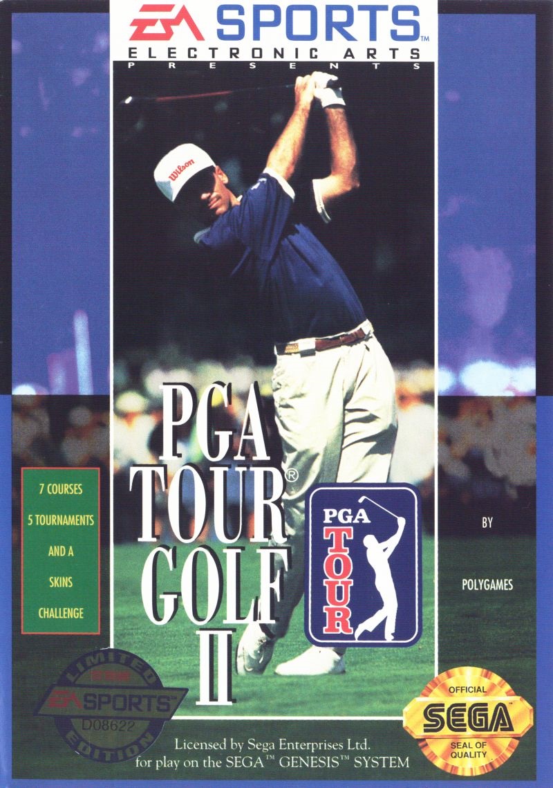 PGA Tour Golf II Game Cover