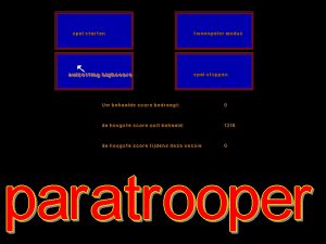 Paratrooper II Gameplay (DOS)
