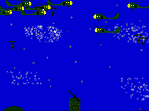 Paratrooper II Gameplay (DOS)