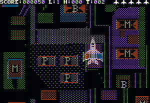 Phantoms Five Gameplay (Apple II)