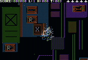 Phantoms Five Gameplay (Apple II)