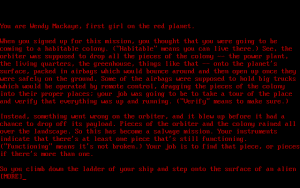 Photopia Gameplay (DOS)