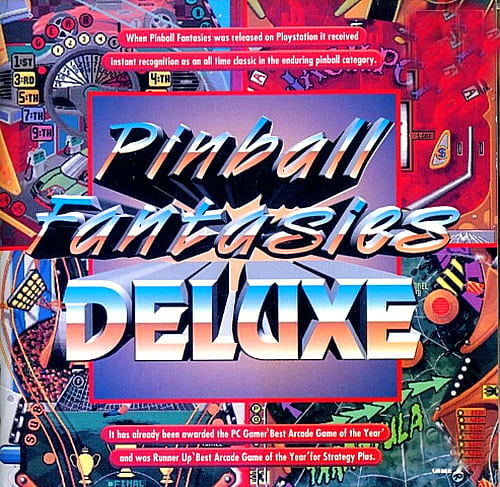 Pinball Fantasies Deluxe Game Cover