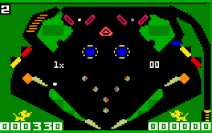 Pinball Gameplay (Intellivision)