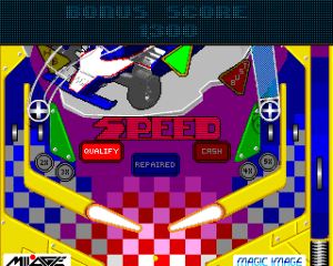 Pinball Hazard Gameplay (Amiga)