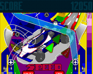 Pinball Hazard Gameplay (Amiga)