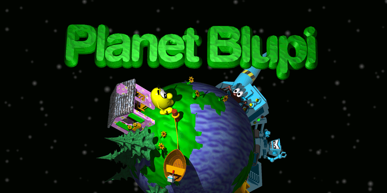 Planet Blupi Game Cover