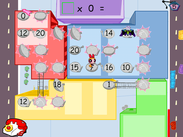 Powerpuff Girls Math trap