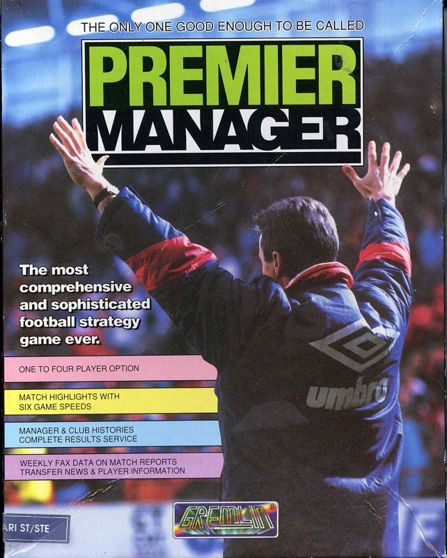 Premier Manager Game Cover