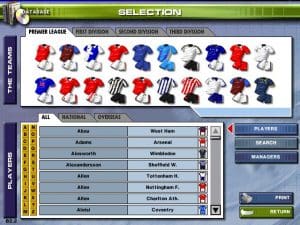 Premier Manager: Ninety Nine Gameplay (Windows)