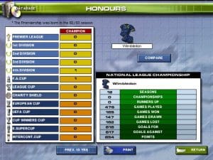 Premier Manager: Ninety Nine Gameplay (Windows)