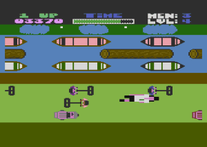 Preppie! Gameplay (Atari 8-bit)