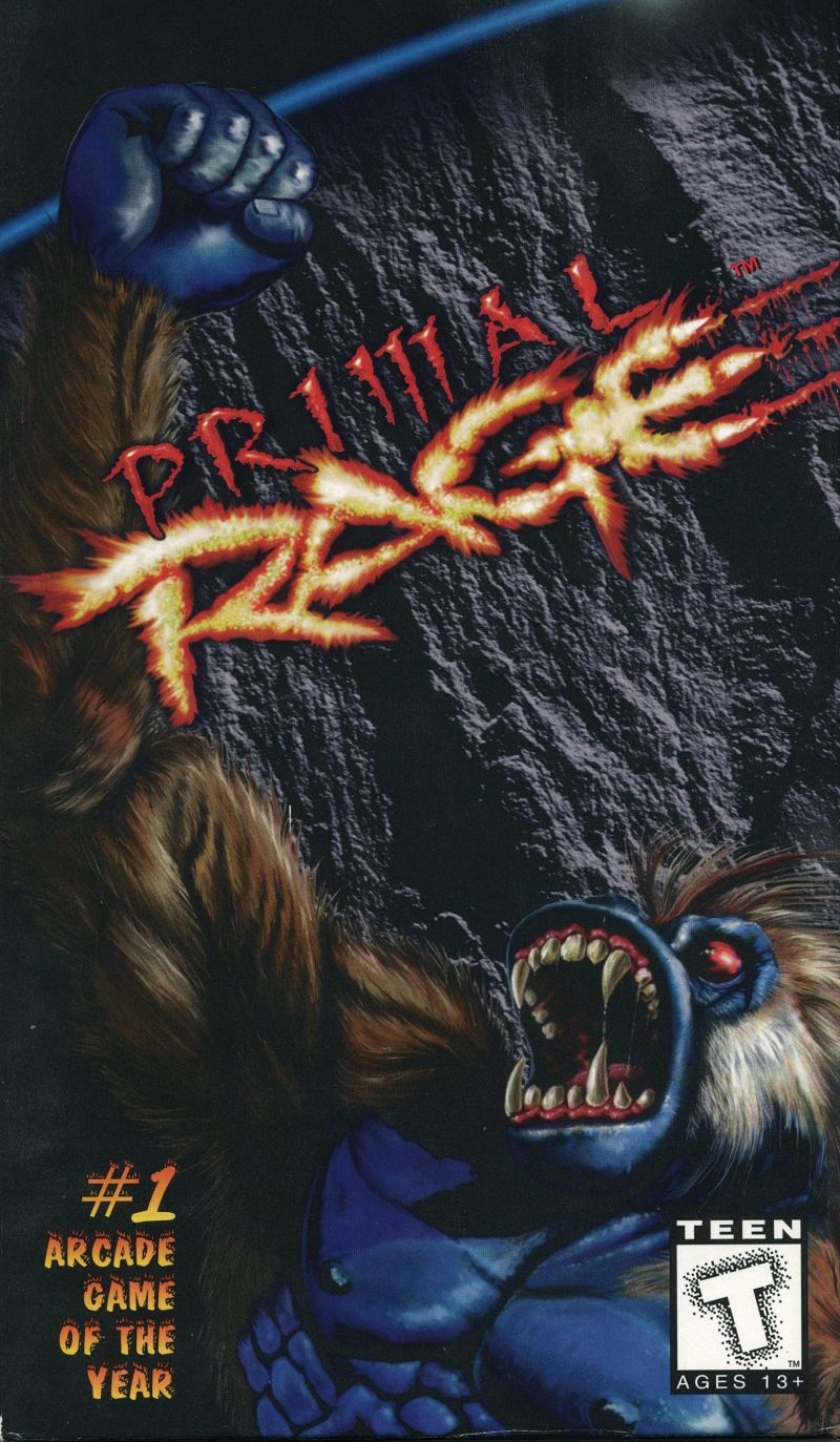 Primal Rage Game Cover