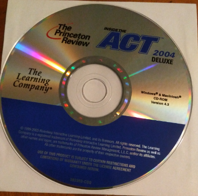 Princeton Review Inside ACT 2004 CD Cover