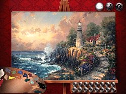 Puzz-3D Thomas Kinkade Gameplay (Windows)
