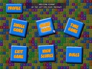 Puzzle Word Gameplay (Windows)