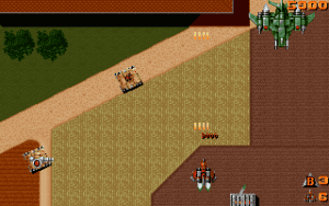 Raiden Gameplay (DOS)