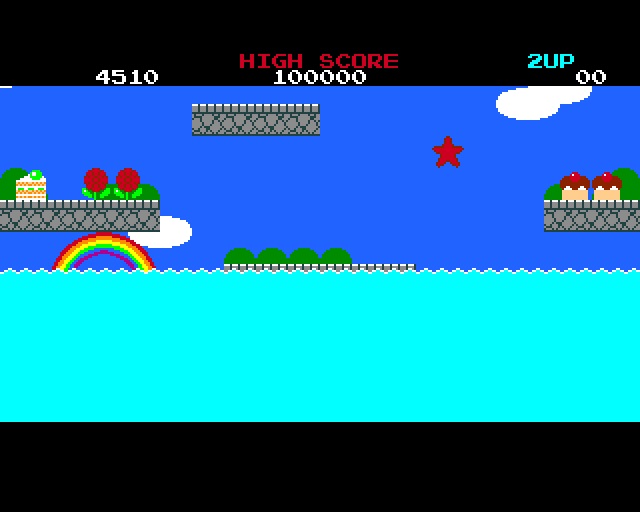 Rainbow Islands Gameplay (Amiga)