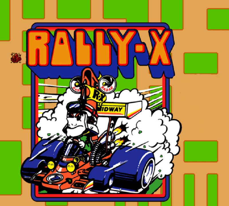 Rally-X Game Cover