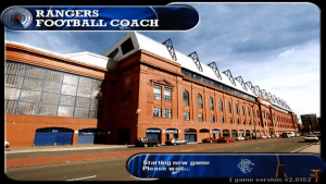Rangers Football Coach: Season 2001-2002 Gameplay (Windows)
