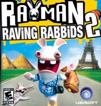 Rayman Raving Rabbids 2 Game Cover