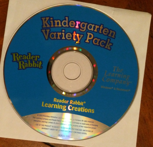 Reader Rabbit Learning Creations 2004 Classic CD Cover
