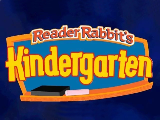 Reader Rabbit's Kindergarten Game Cover