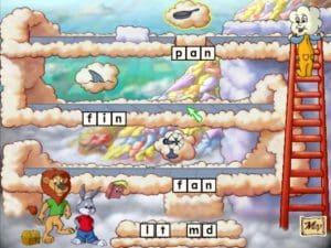 Reader Rabbit 1st Grade: Capers on Cloud Nine! Gameplay (Windows)