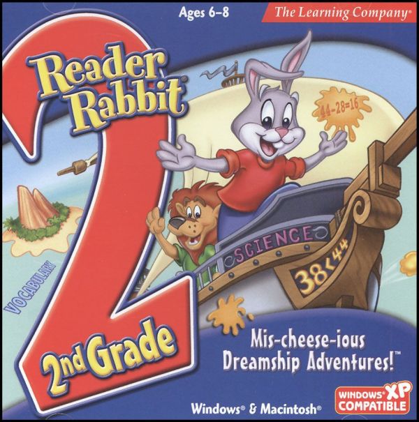 Reader Rabbit 2nd Grade: Mis-cheese-ious Dreamship Adventures! Game Cover