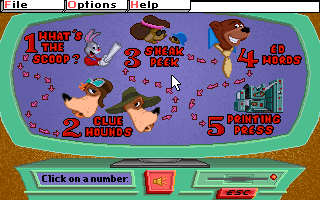 Reader Rabbit 3 Gameplay (DOS)