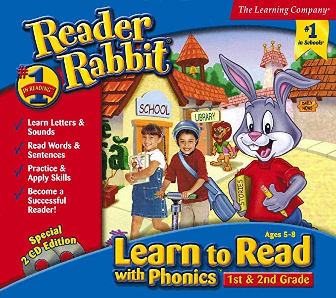 Reader Rabbit Learn to Read With Phonics: 1st & 2nd Grade Game Cover