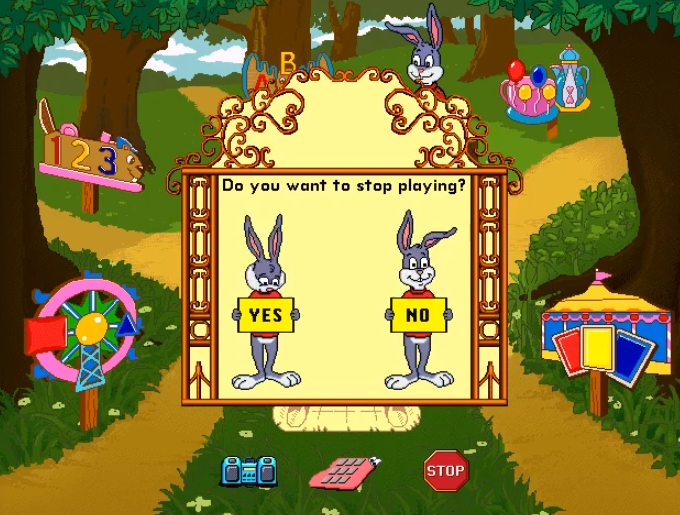 Reader Rabbit Preschool Gameplay (Windows)