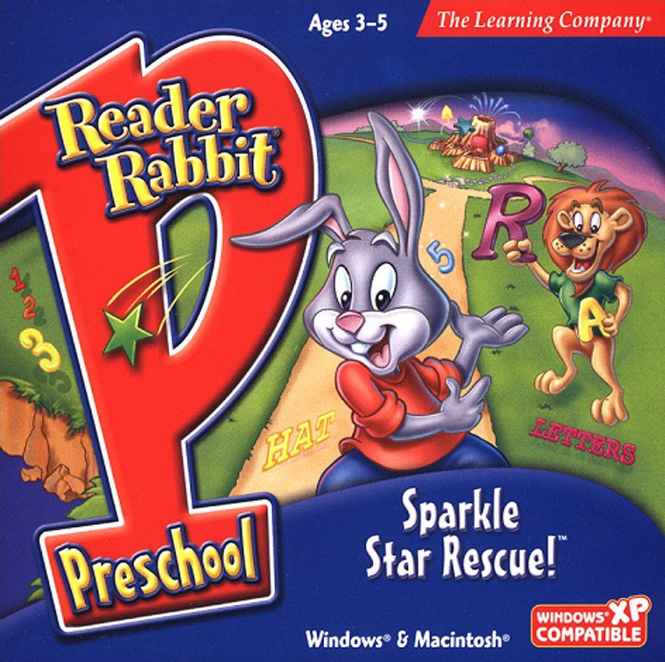 Reader Rabbit Preschool: Sparkle Star Rescue Game Cover