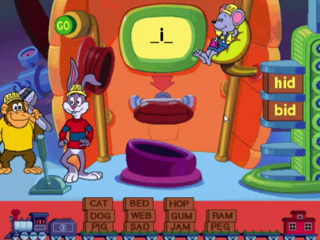 Reader Rabbit's Get Ready for Reading Ages 4-6 Gameplay (Windows)