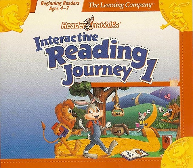 Reader Rabbit's Interactive Reading Journey 1 Game Cover