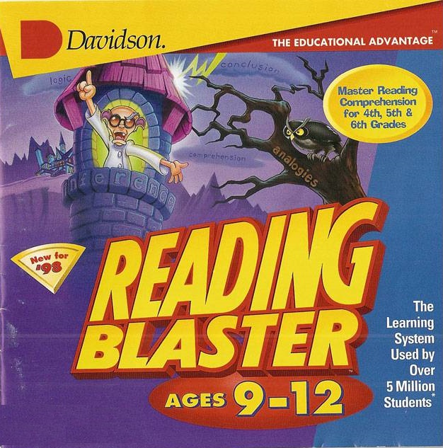 Reading Blaster: Ages 9-12 Game Cover