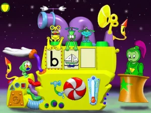 Reading Blaster Junior Gameplay (Windows)