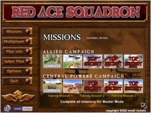 Red Ace Squadron Gameplay (Windows)